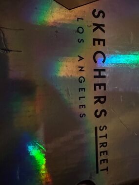 Skechers Iridescent Holographic Street - CLR Jade
